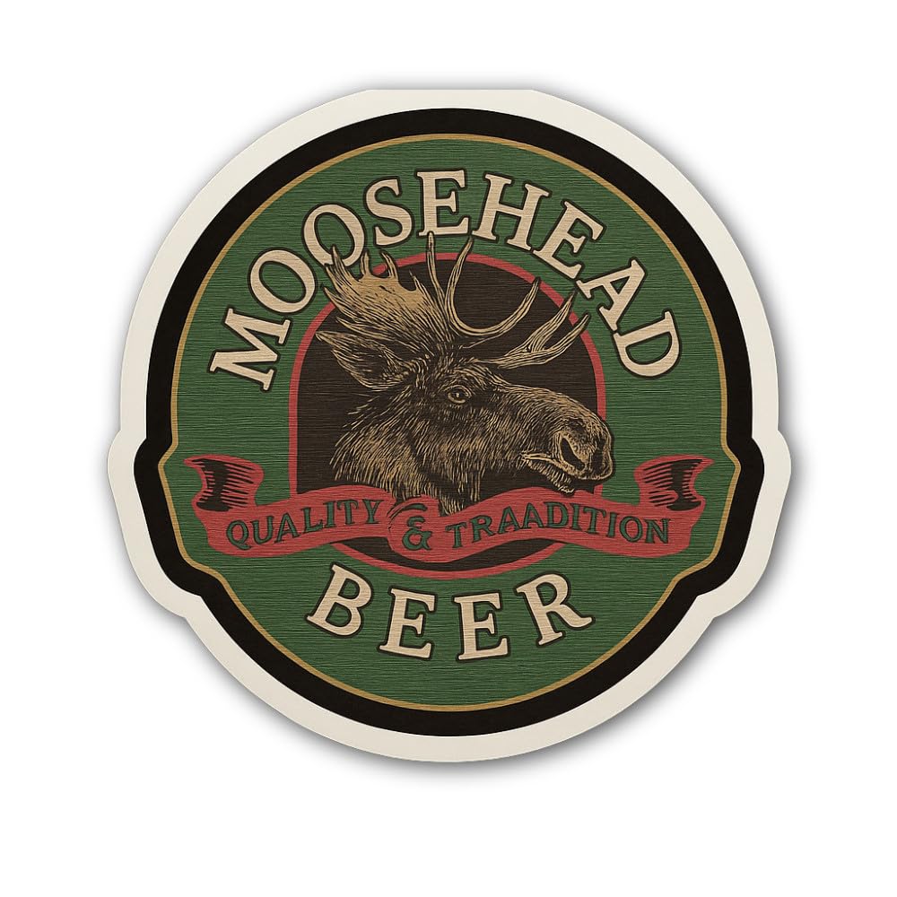 2 (Pieces) 3" and 5" Strong Brew Sticker, Waterproof Vinyl Decals for Many Purpose Like Cars, Trucks