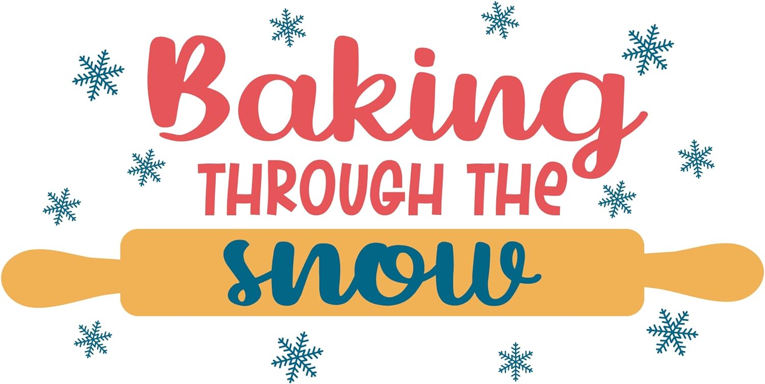 Inspirational Quote Baking Through The Snow Motivational Sticker Vinyl Decal Motivation Stickers- 5" Vinyl Sticker Waterproof