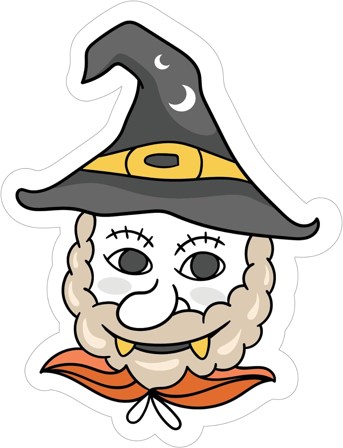 Inspirational Quote Witch Head Sticker Motivational Sticker Vinyl Decal Motivation Stickers- 5" Vinyl Sticker Waterproof