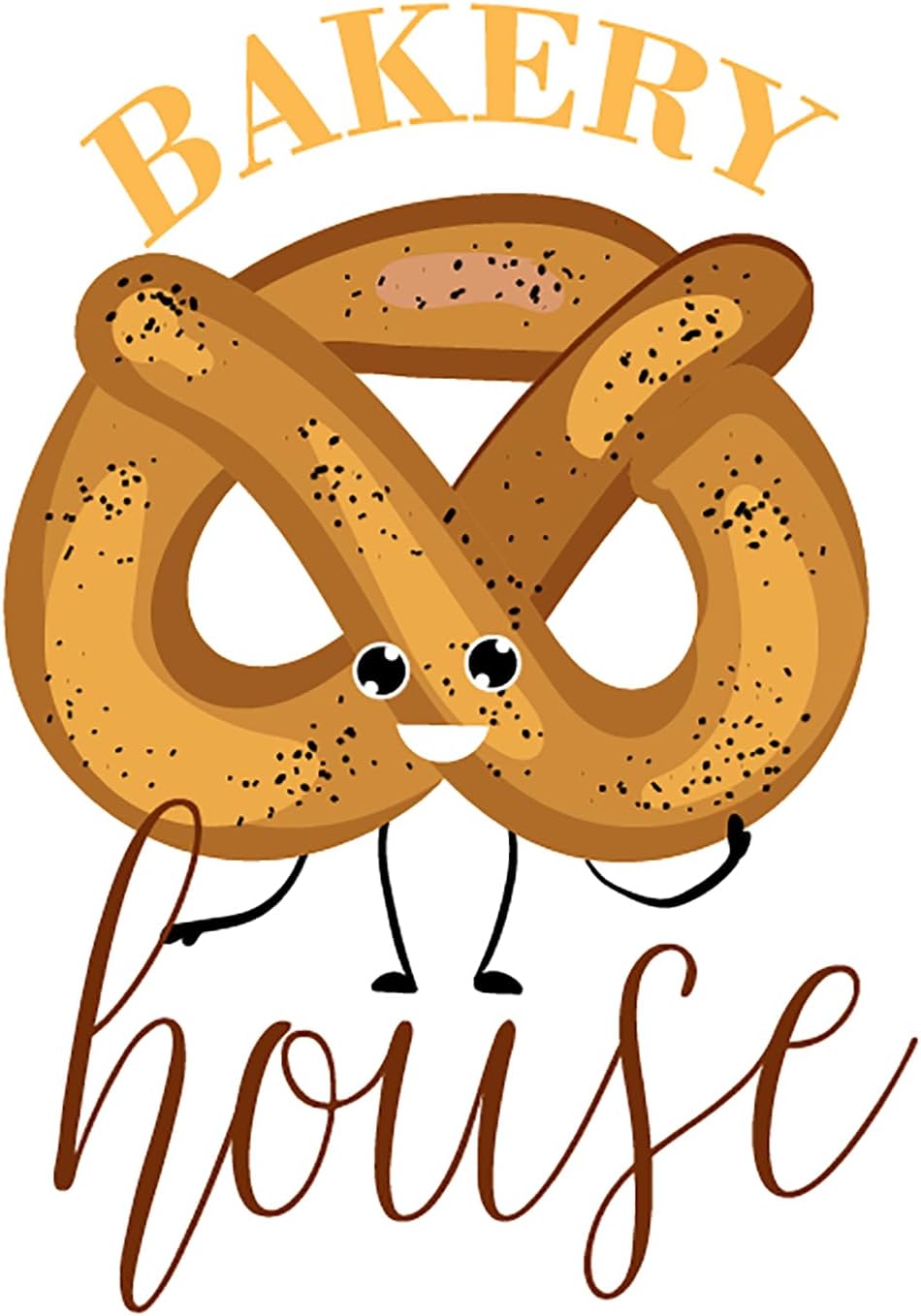 Inspirational Quote Bakery House Motivational Sticker Vinyl Decal Motivation Stickers- 5" Vinyl Sticker Waterproof