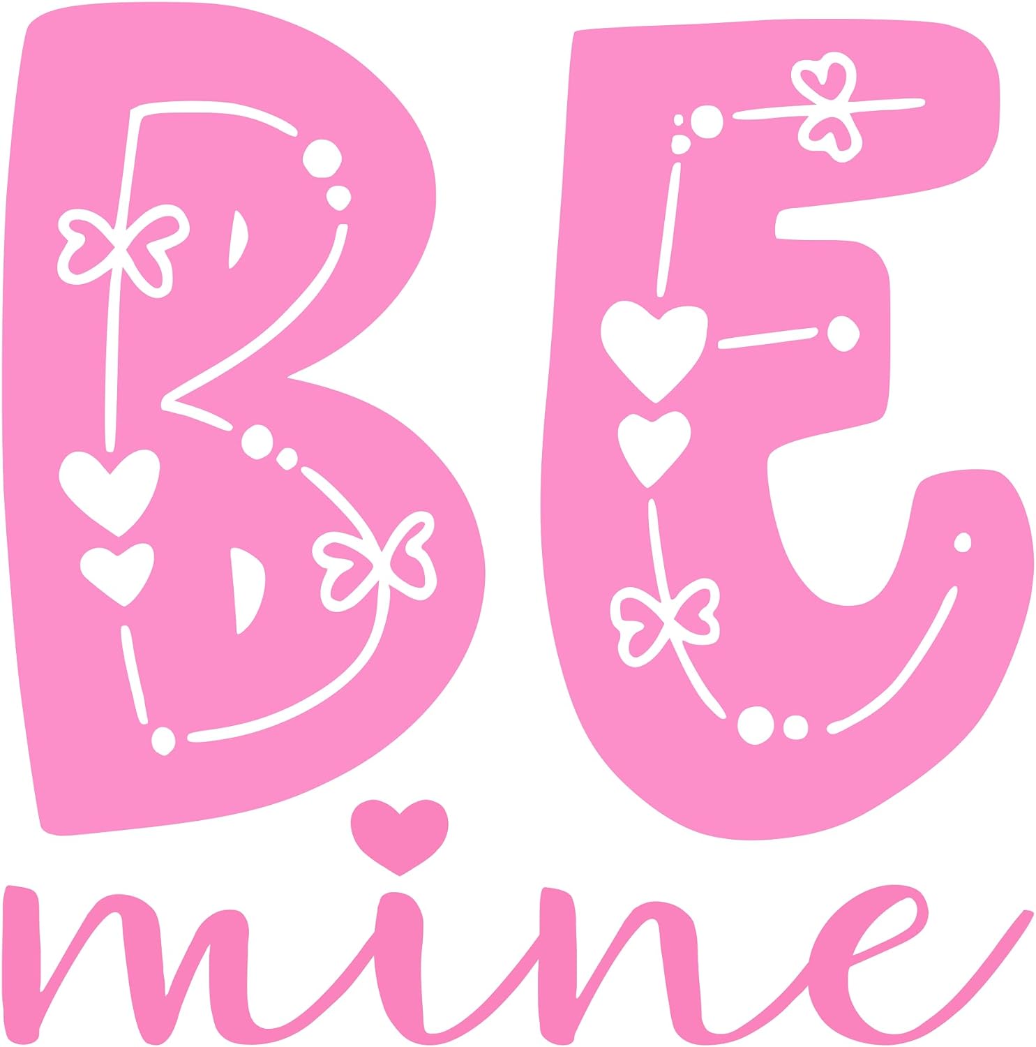 Inspirational Quote Be Mine Motivational Sticker Vinyl Decal Motivation Stickers- 5" Vinyl Sticker Waterproof