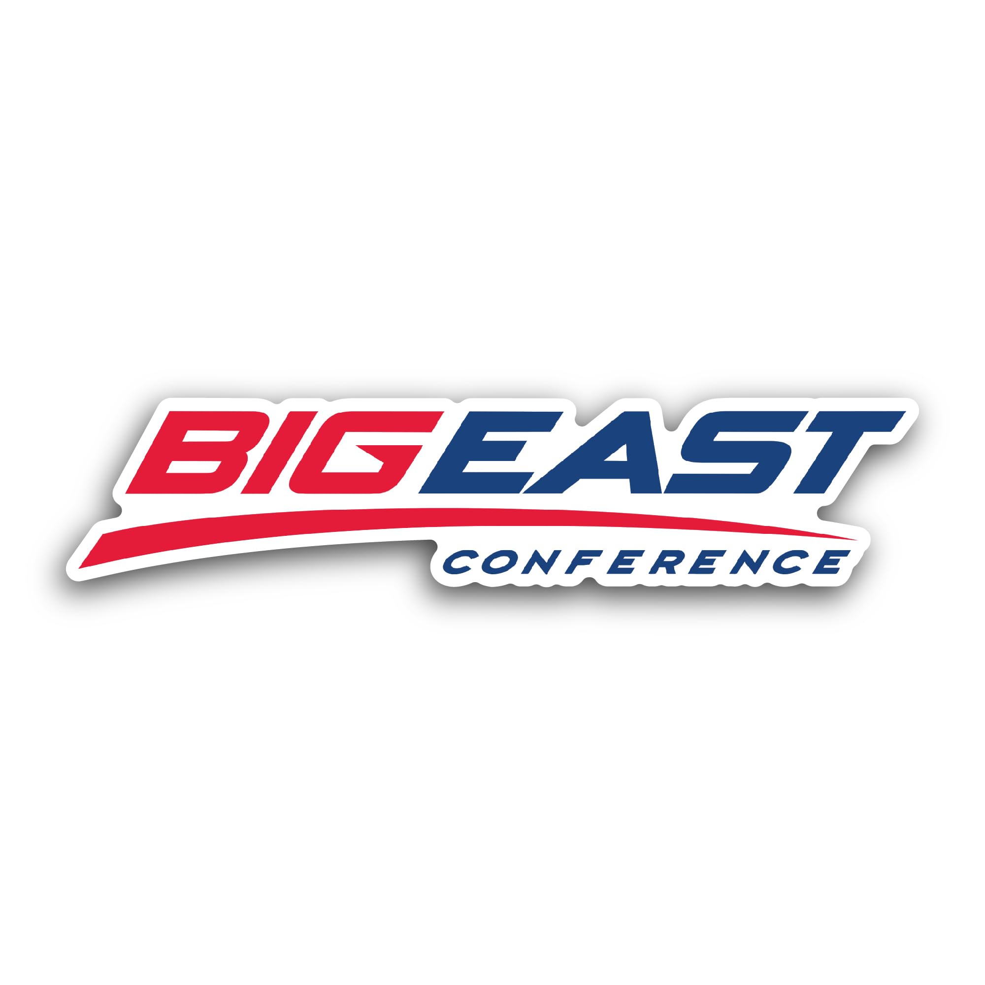 2 (Pieces) 3" and 5" Big East C0nference Sticker, Waterproof Vinyl Decals for Many Purpose Like Cars