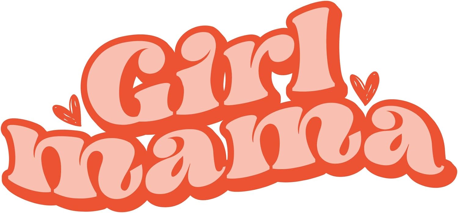 Inspirational Quote "Girl Mama" Motivational Sticker Vinyl Decal Motivation Stickers- 5" Vinyl Sticker Waterproof