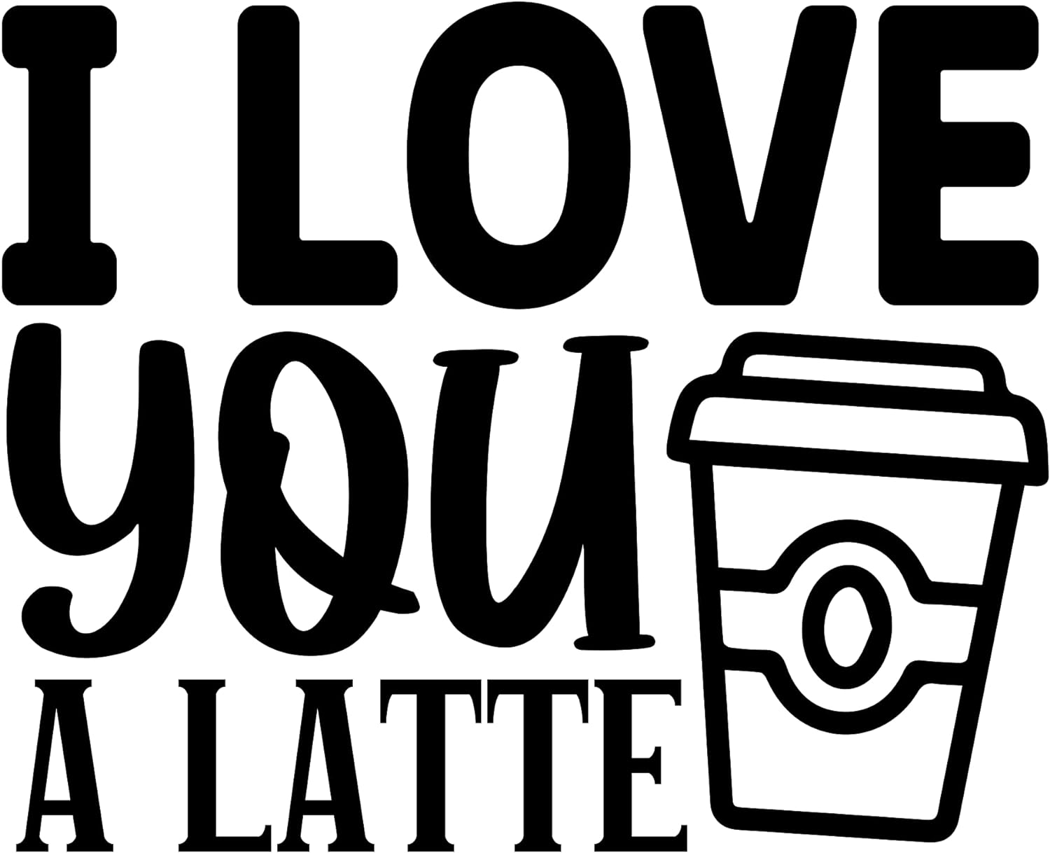 Inspirational Quote "Its Coffee O`Clock" Motivational Sticker Vinyl Decal Motivation Stickers- 5" Vinyl Sticker Waterproof