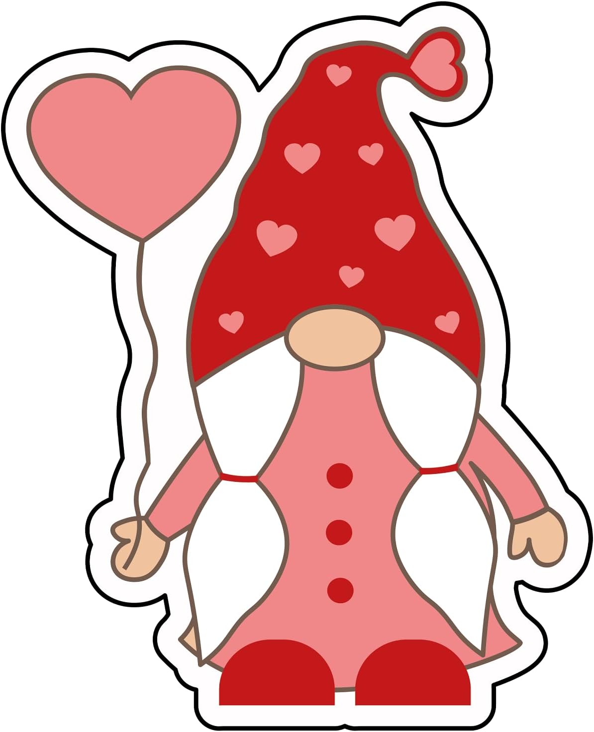 Inspirational Quote Valentines Day Hearts Clipart Motivational Sticker Vinyl Decal Motivation Stickers- 5" Vinyl Sticker Waterproof