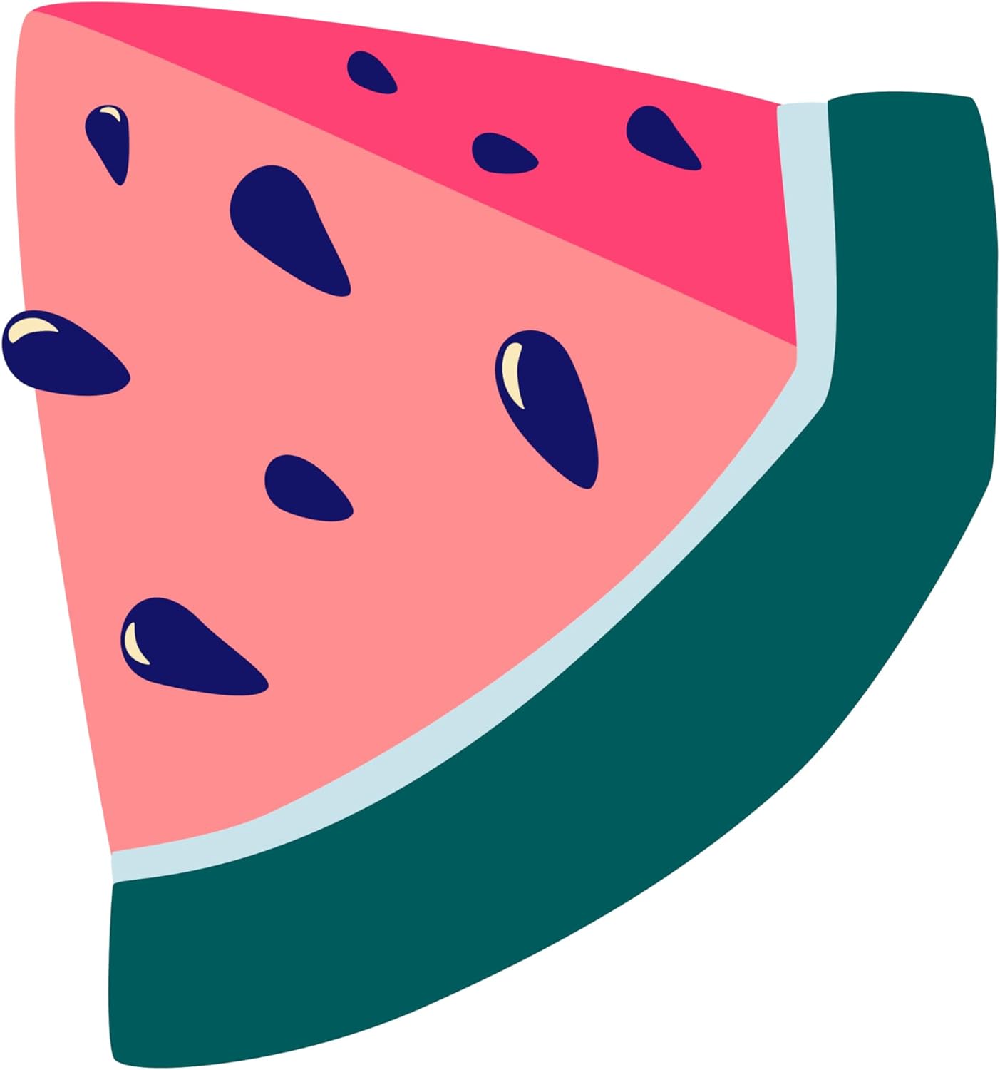 Inspirational Quote "Watermelon Piece" Motivational Sticker Vinyl Decal Motivation Stickers- 5" Vinyl Sticker Waterproof