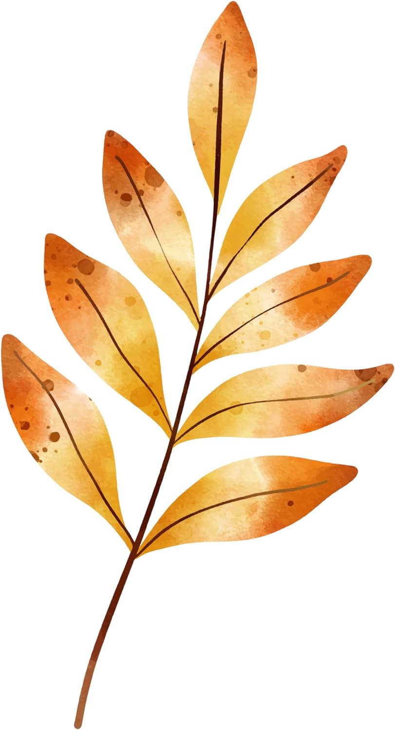 Inspirational Quote Yellow Leaves Motivational Sticker Vinyl Decal Motivation Stickers- 5" Vinyl Sticker Waterproof