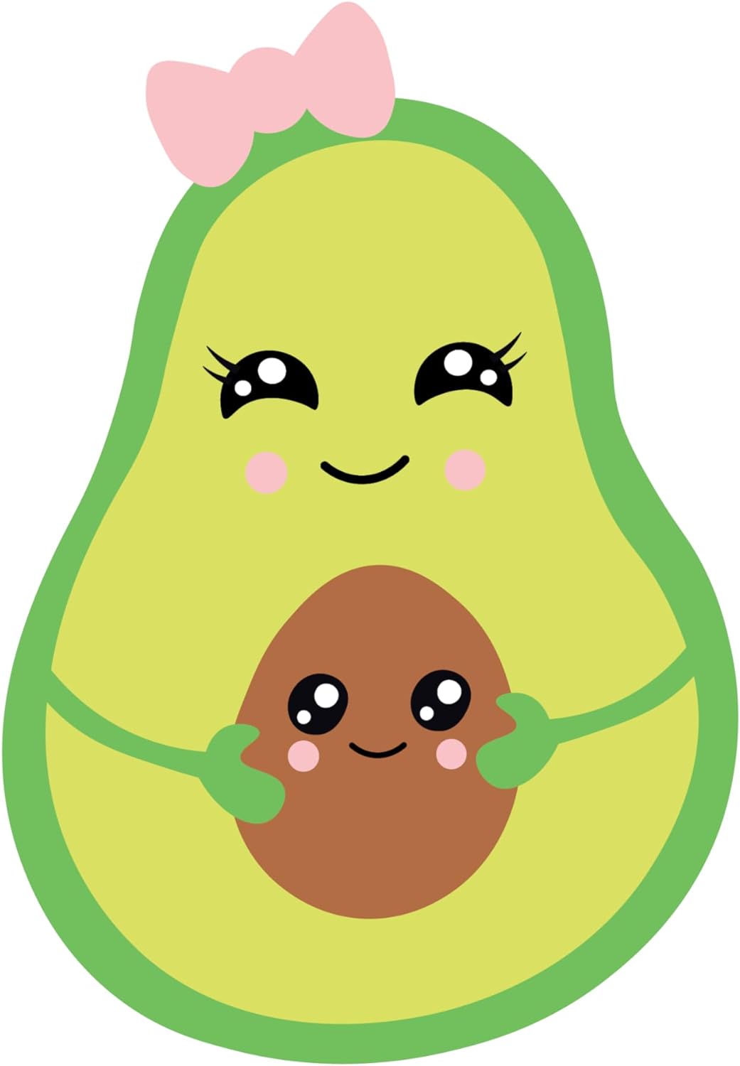 Inspirational Quote Mama Avocado Motivational Sticker Vinyl Decal Motivation Stickers- 5" Vinyl Sticker Waterproof