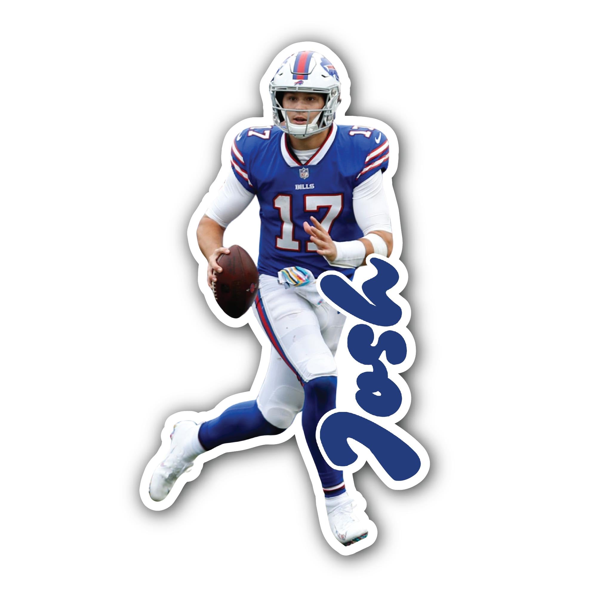 2 (Pieces) 3" and 5" Smiling Woman Sticker, Waterproof Vinyl Decals for Many Purpose Like Cars, Truc