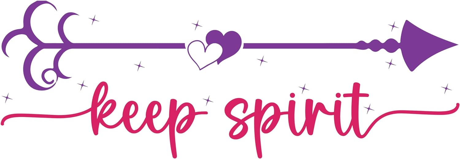 Inspirational Quote Keep Spirit Motivational Sticker Vinyl Decal Motivation Stickers- 5" Vinyl Sticker Waterproof