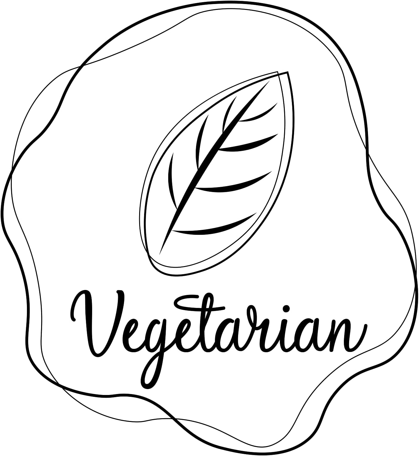 Inspirational Quote Vegetarian - Motivational Sticker Vinyl Decal Motivation Stickers- 5" Vinyl Sticker Waterproof