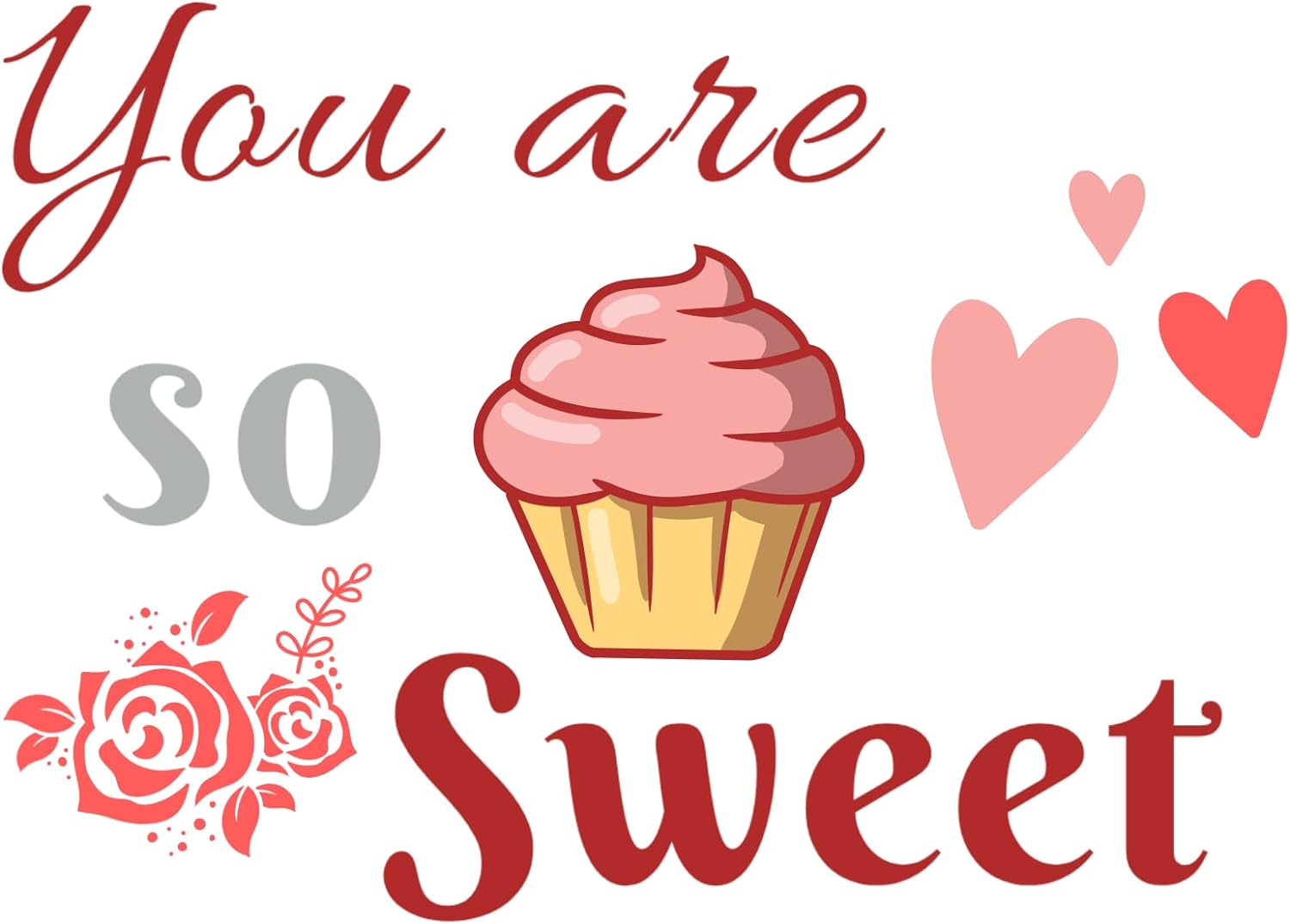 Inspirational Quote You are So Sweet Motivational Sticker Vinyl Decal Motivation Stickers- 5" Vinyl Sticker Waterproof