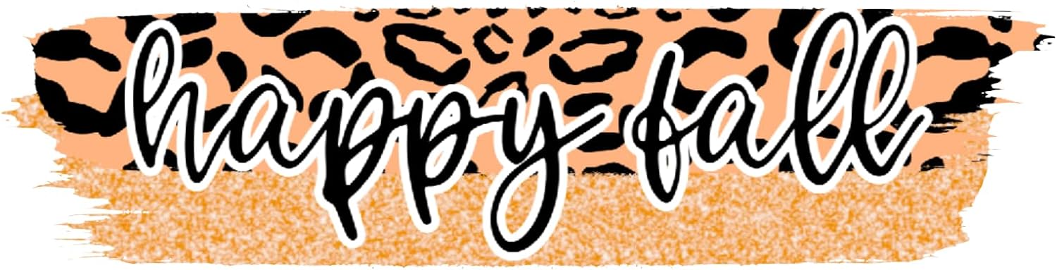 Inspirational Quote Happy Fall Motivational Sticker Vinyl Decal Motivation Stickers- 5" Vinyl Sticker Waterproof