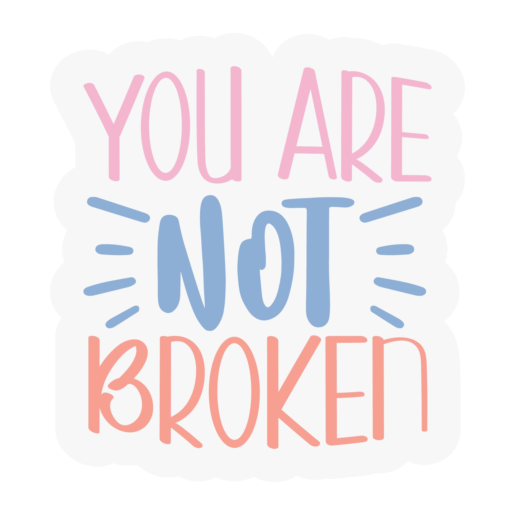 Inspirational Quote May Your Days Be Merry and Bright Motivational Sticker Vinyl Decal Motivation St