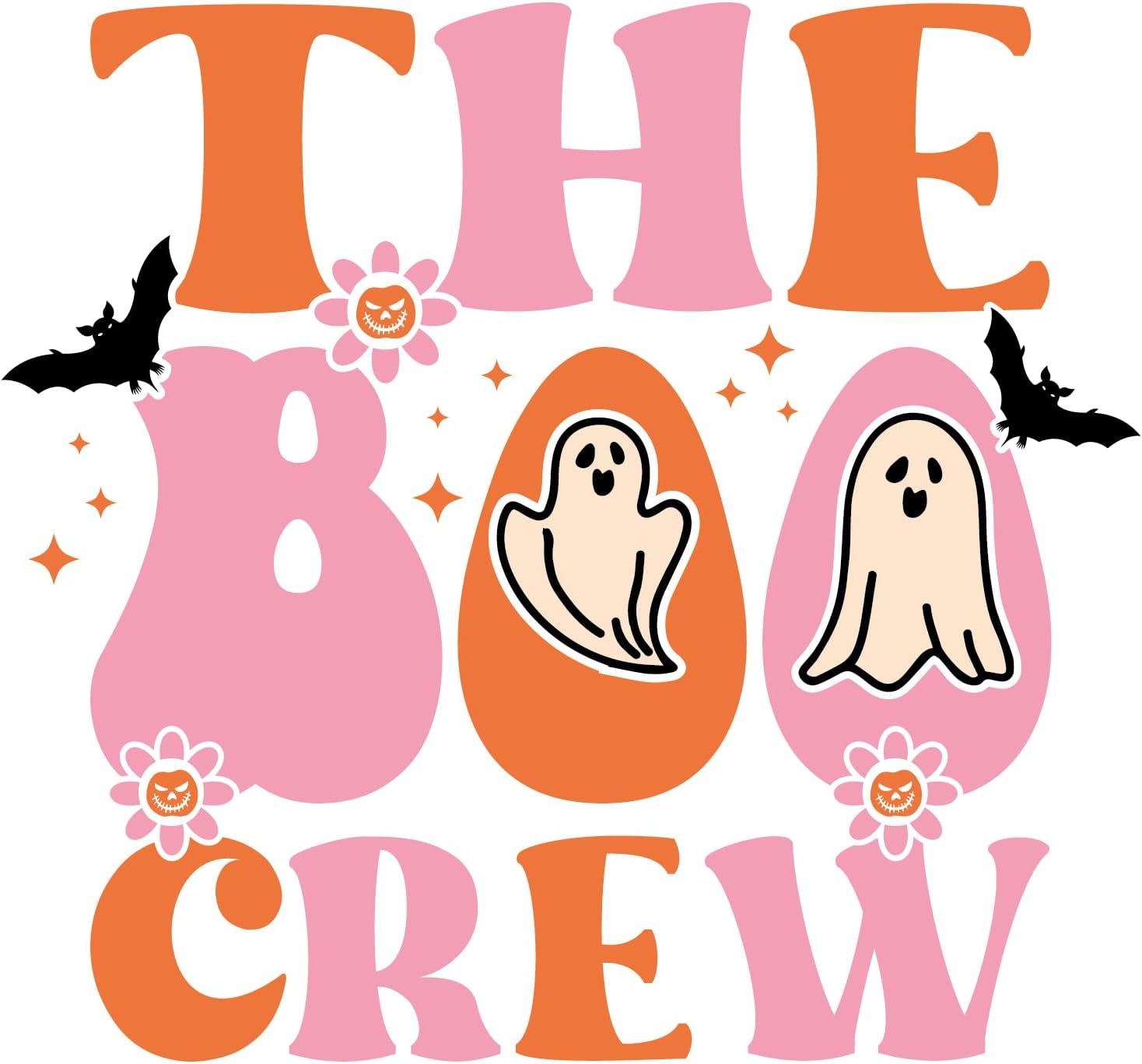 Inspirational Quote The Boo Crew Motivational Sticker Vinyl Decal Motivation Stickers- 5" Vinyl Sticker Waterproof