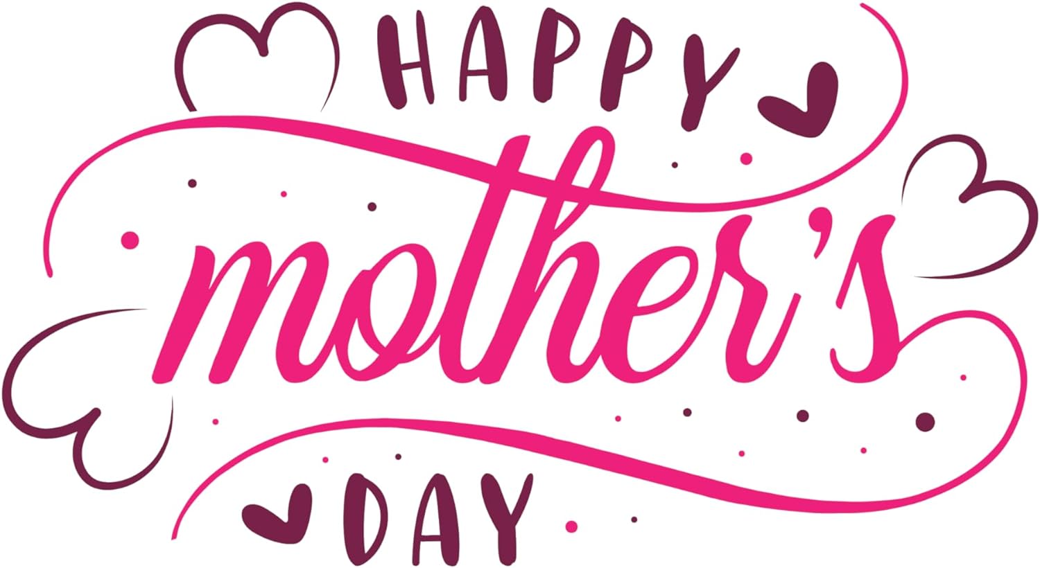 Inspirational Quote "Happy Mother's Day Stocks" Motivational Sticker Vinyl Decal Motivation Stickers- 5" Vinyl Sticker Waterproof