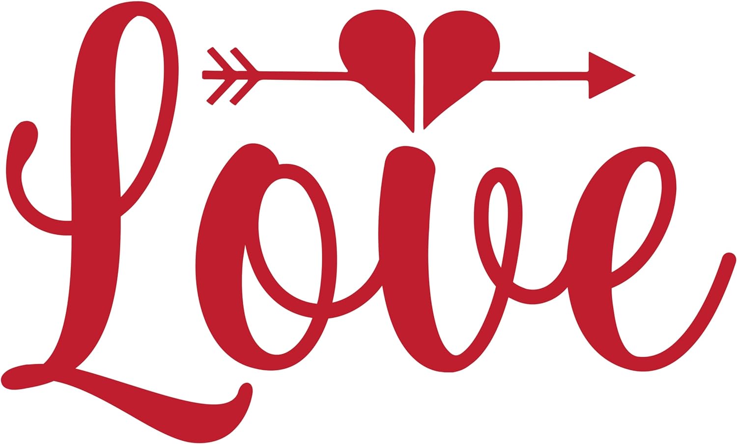 Inspirational Quote Love - Pretty Gift Motivational Sticker Vinyl Decal Motivation Stickers- 5" Vinyl Sticker Waterproof