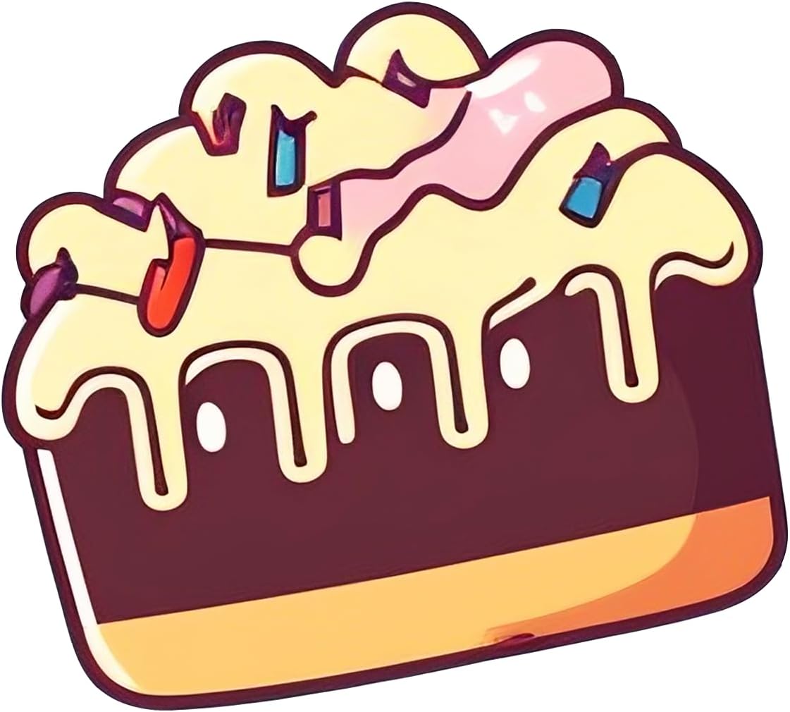 Inspirational Quote Food Ice Cream Cake Motivational Sticker Vinyl Decal Motivation Stickers- 5" Vinyl Sticker Waterproof