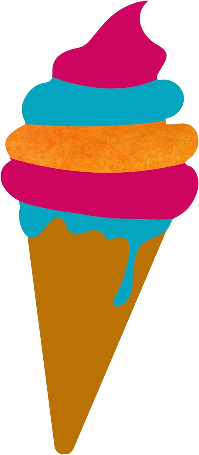 Inspirational Quote "Cone Icecream" Motivational Sticker Vinyl Decal Motivation Stickers- 5" Vinyl Sticker Waterproof