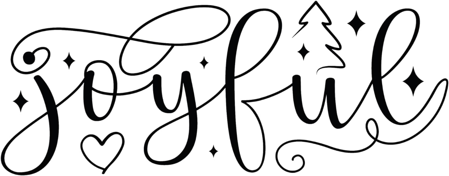 Inspirational Quote Joyful Motivational Sticker Vinyl Decal Motivation Stickers- 5" Vinyl Sticker Waterproof