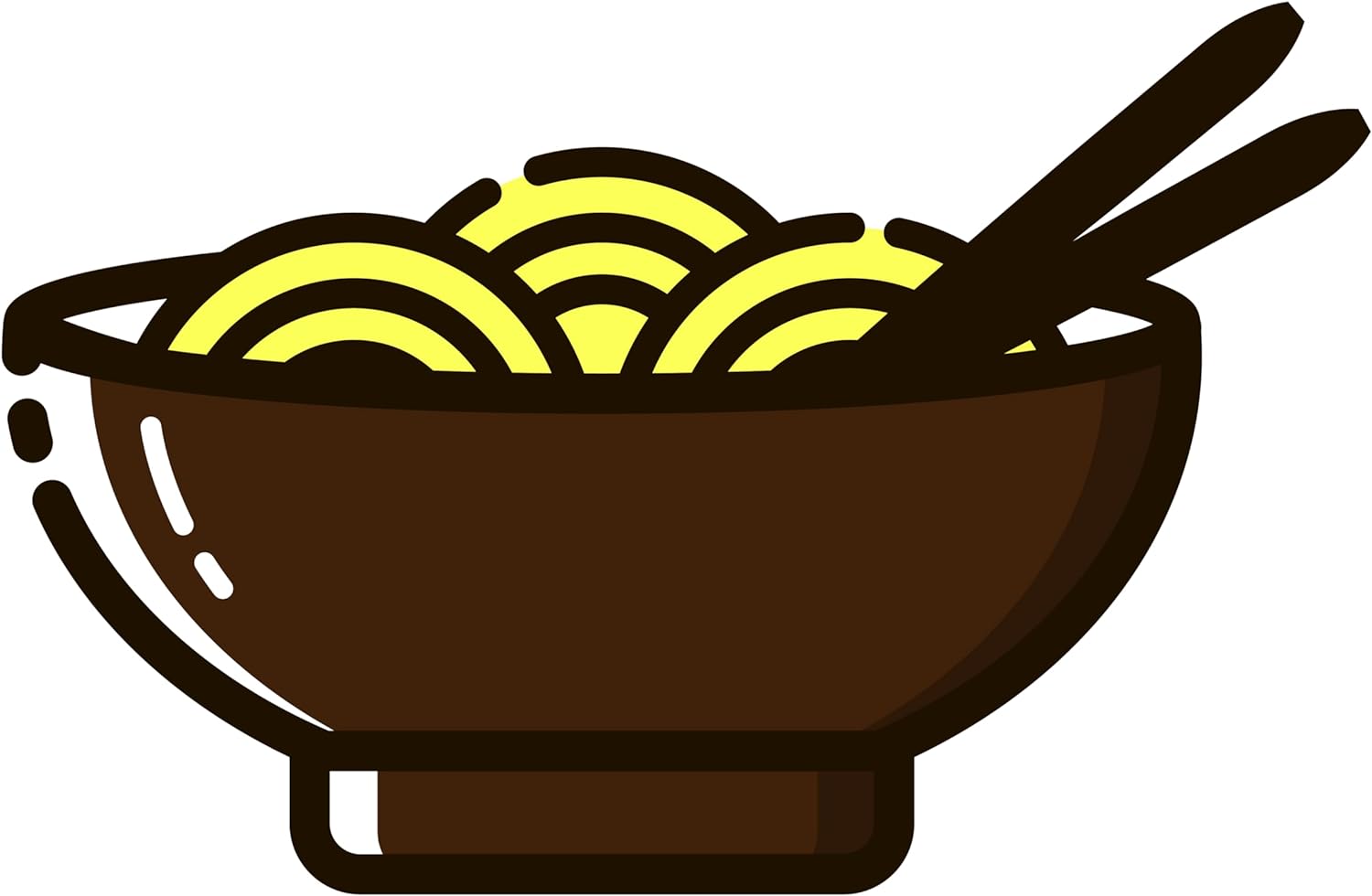 Inspirational Quote Noodles Icon in MBE Style- Motivational Sticker Vinyl Decal Motivation Stickers- 5" Vinyl Sticker Waterproof