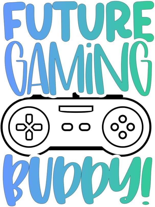 Inspirational Quote Future Gaming Buddy Motivational Sticker Vinyl Decal Motivation Stickers- 5" Vinyl Sticker Waterproof