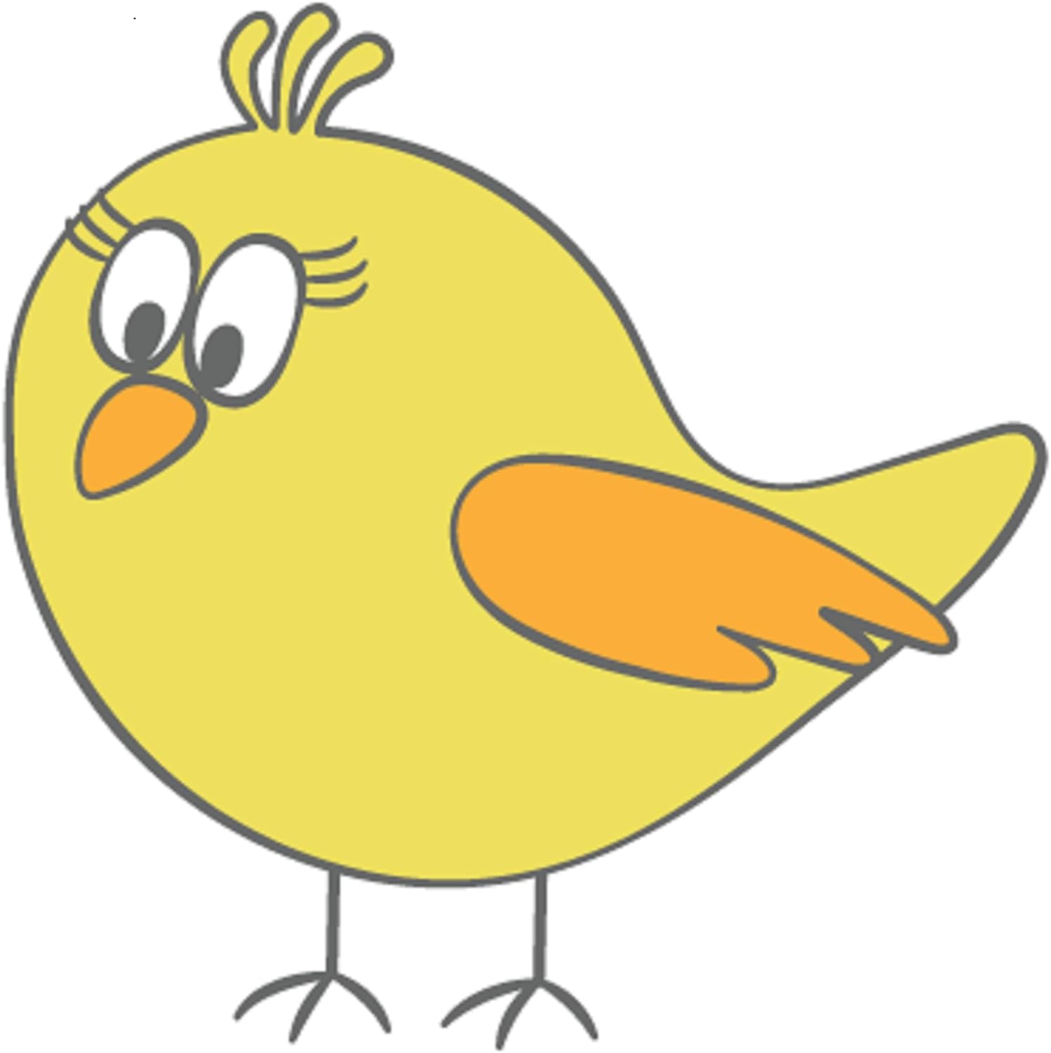 Inspirational Quote "Easter Chicken" Motivational Sticker Vinyl Decal Motivation Stickers- 5" Vinyl Sticker Waterproof