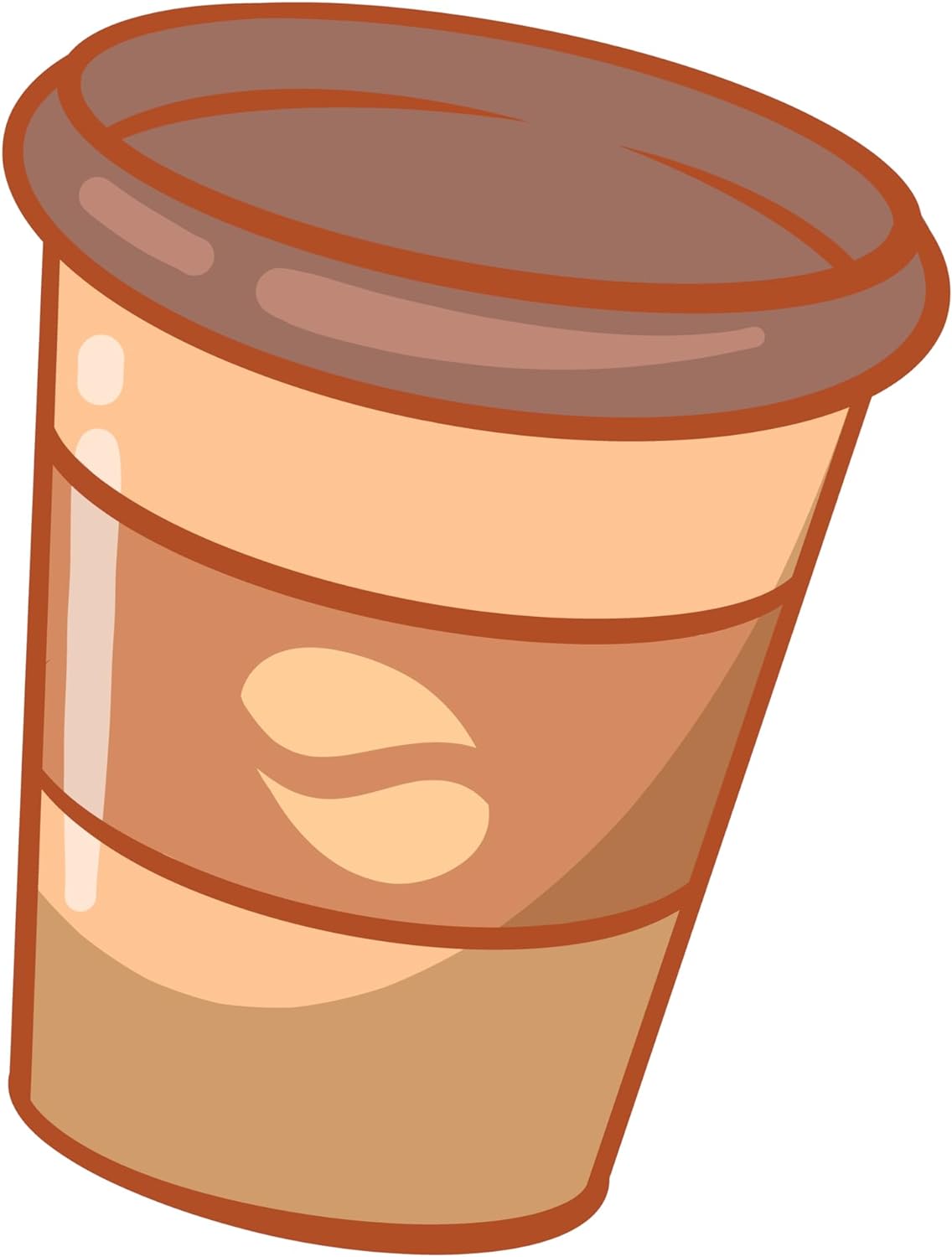 Inspirational Quote Coffee Cup Motivational Cute - Sticker Vinyl Decal Motivation Stickers- 5" Vinyl Sticker Waterproof