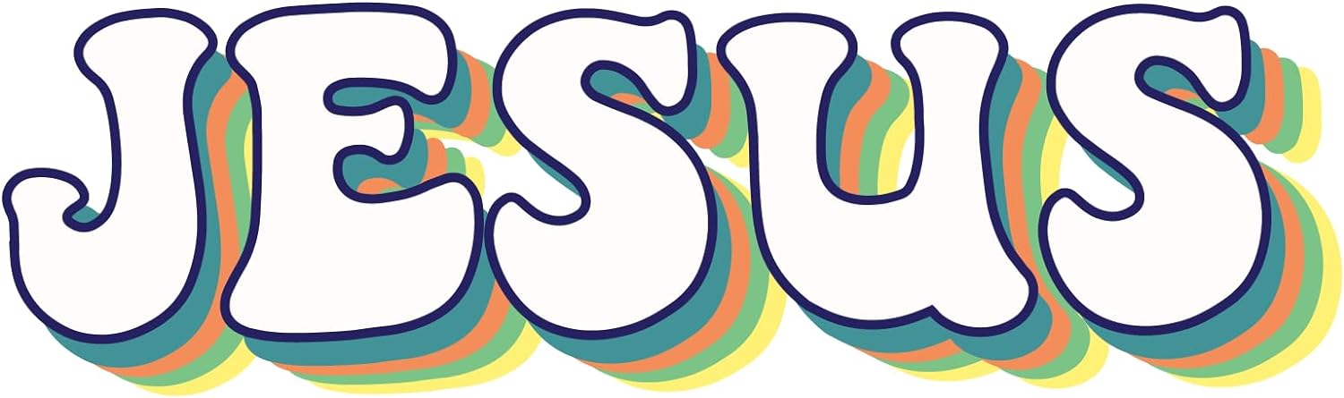 Inspirational Quote "Jesus, Great" Motivational Sticker Vinyl Decal Motivation Stickers- 5" Vinyl Sticker Waterproof
