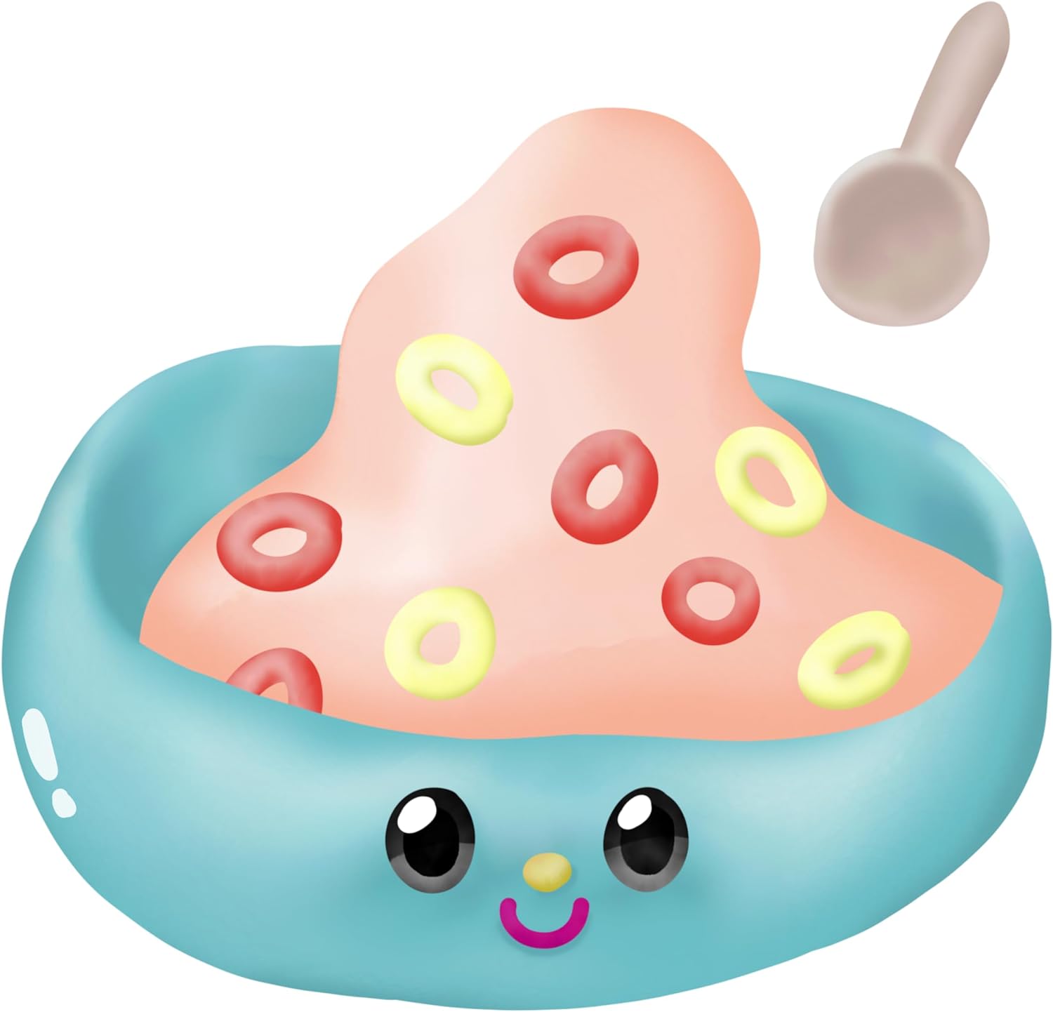 Inspirational Quote Watercolor Breakfast Pretty Cartoon Motivational Sticker Vinyl Decal Motivation Stickers- 5" Vinyl Sticker Waterproof