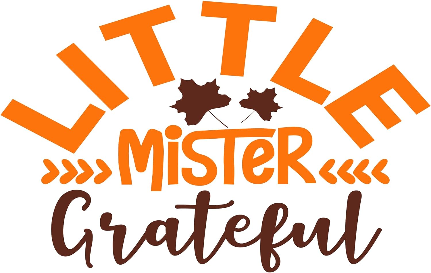 Inspirational Quote Little Mister Grateful Motivational Sticker Vinyl Decal Motivation Stickers- 5" Vinyl Sticker Waterproof