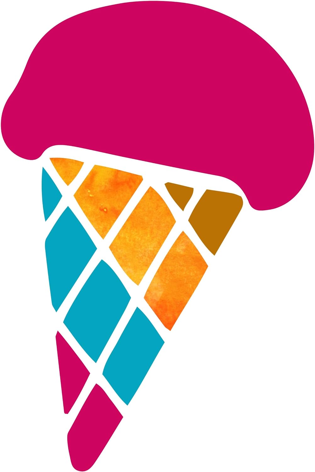 Inspirational Quote "Cone Icecream" Motivational Sticker Vinyl Decal Motivation Stickers- 5" Vinyl Sticker Waterproof