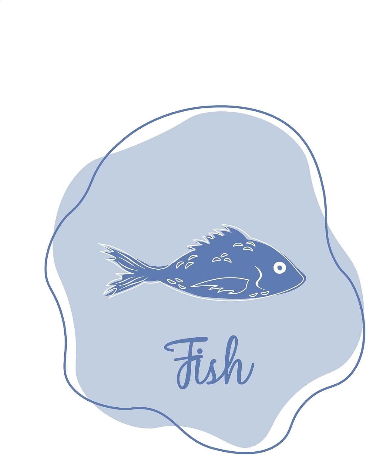 Inspirational Quote Fish Motivational Sticker Vinyl Decal Motivation Stickers- 5" Vinyl Sticker Waterproof