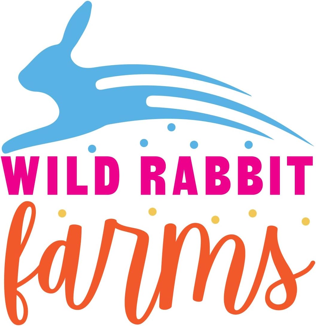 Inspirational Quote "Wild Rabbit Farms" Motivational Sticker Vinyl Decal Motivation Stickers- 5" Vinyl Sticker Waterproof
