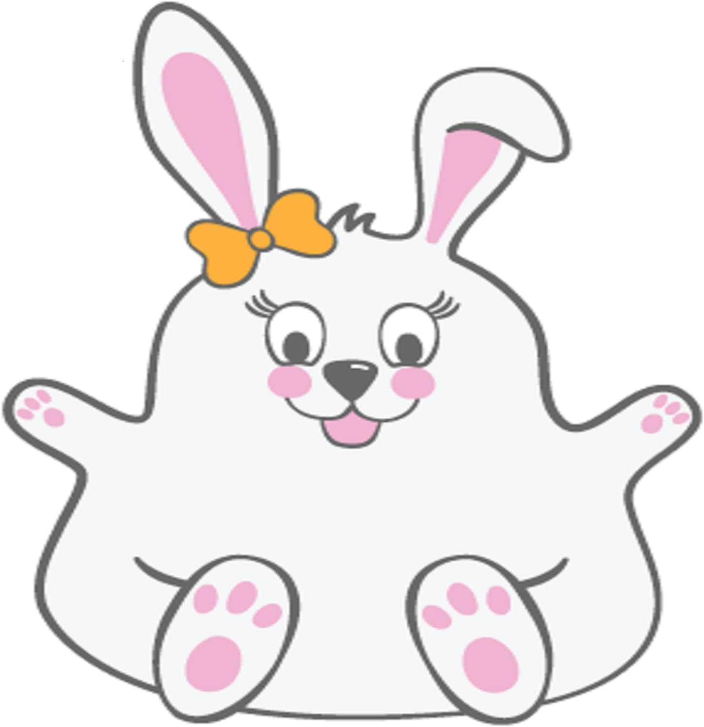Inspirational Quote "Easter Bunny" Motivational Sticker Vinyl Decal Motivation Stickers- 5" Vinyl Sticker Waterproof