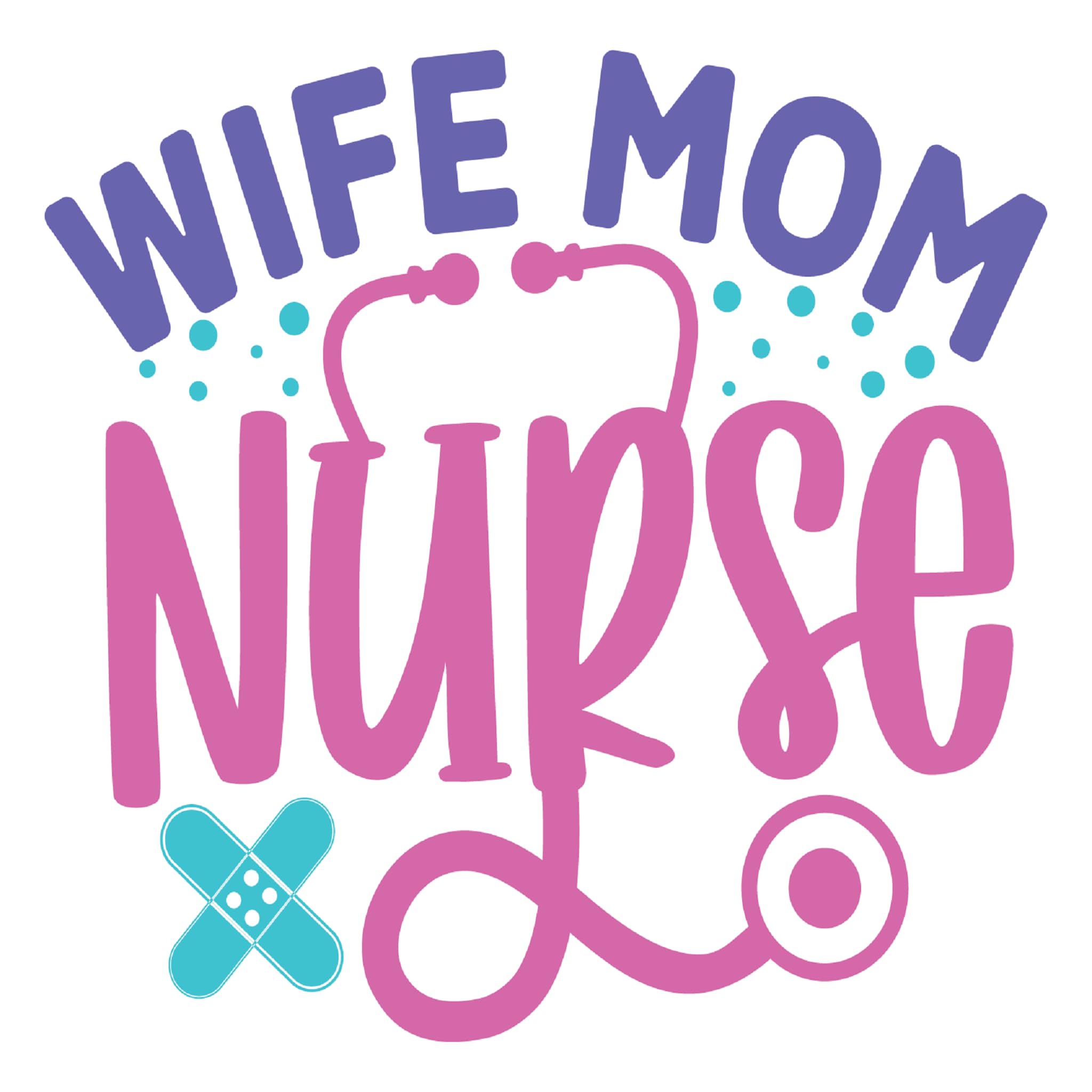 2 (Pieces) 3" and 5" Stickers n Decals Dog Mama Home - Motivational Sticker Vinyl Decal Sticker, Wat