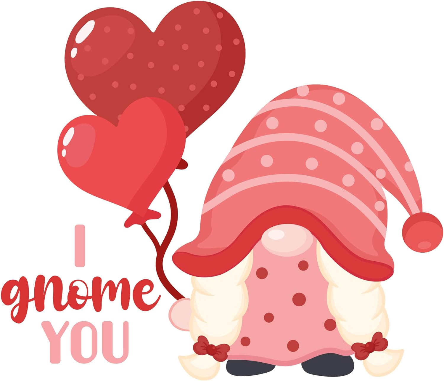 Inspirational Quote I Gnome You Motivational Sticker Vinyl Decal Motivation Stickers- 5" Vinyl Sticker Waterproof