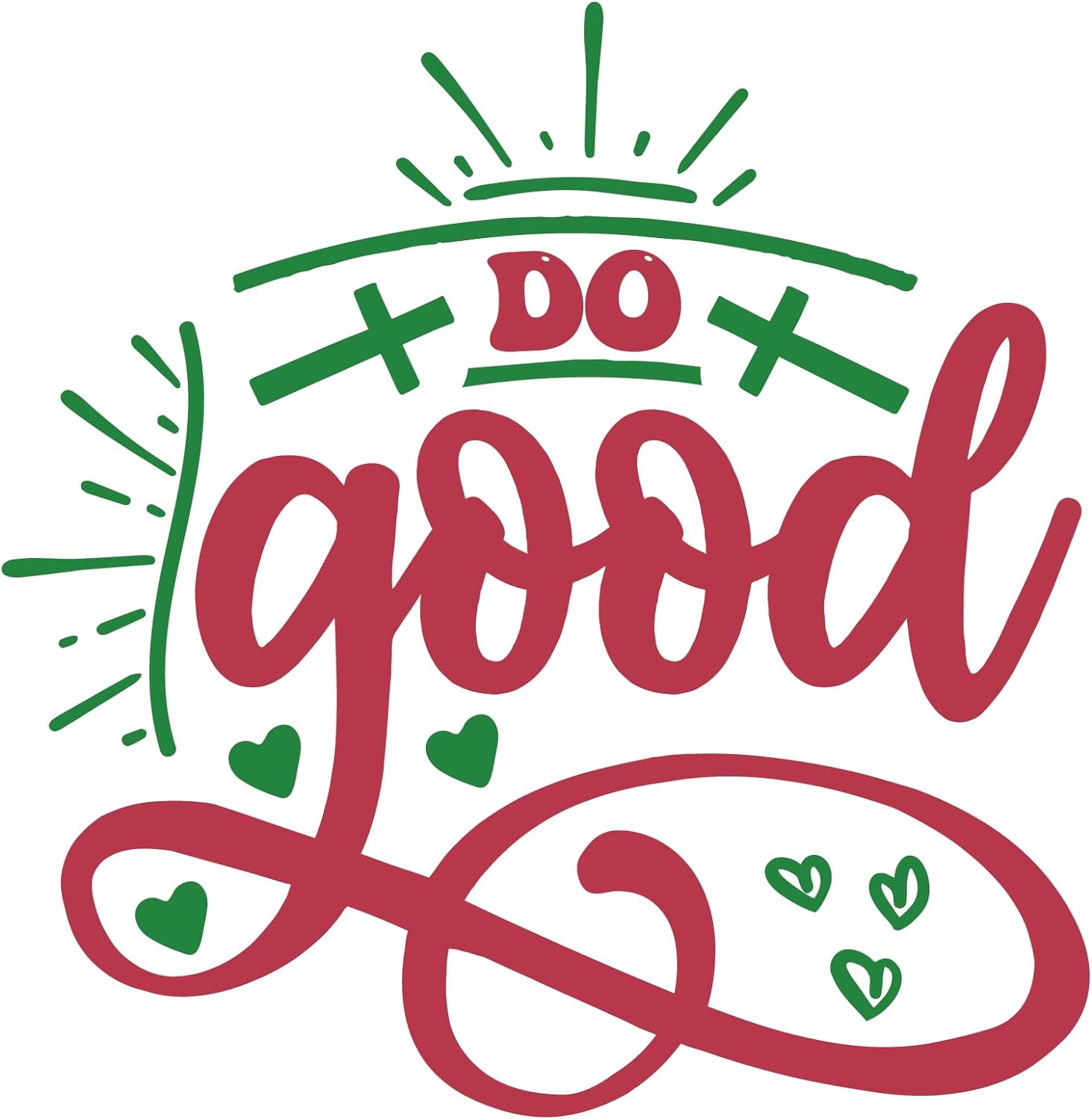 Inspirational Quote "Do Good Sticker" Motivational Sticker Vinyl Decal Motivation Stickers- 5" Vinyl Sticker Waterproof