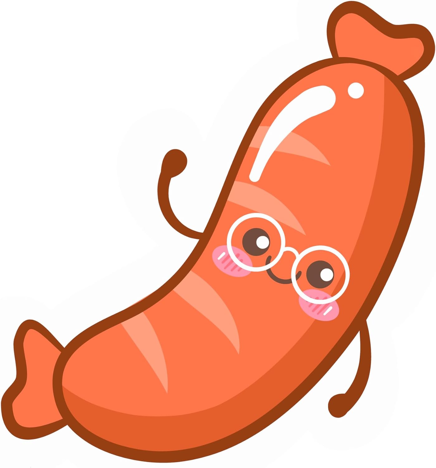 Inspirational Quote Sausage Piece Motivational Sticker Vinyl Decal Motivation Stickers- 5" Vinyl Sticker Waterproof