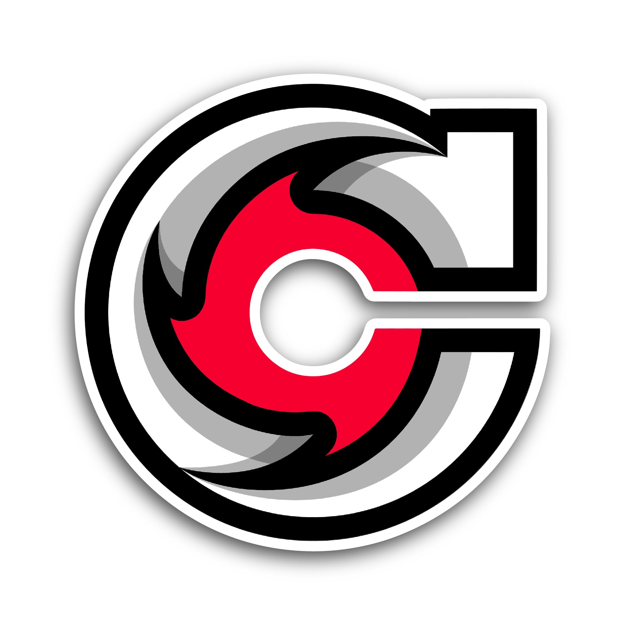 2 (Pieces) 3" and 5" Warrior Strength Sticker, Waterproof Vinyl Decals for Many Purpose Like Cars, T