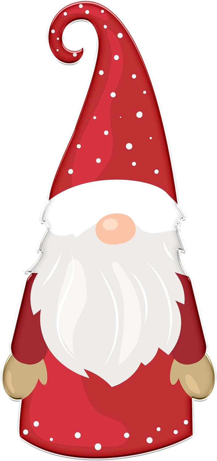 Inspirational Quote Santa in Red Dress Motivational Sticker Vinyl Decal Motivation Stickers- 5" Vinyl Sticker Waterproof