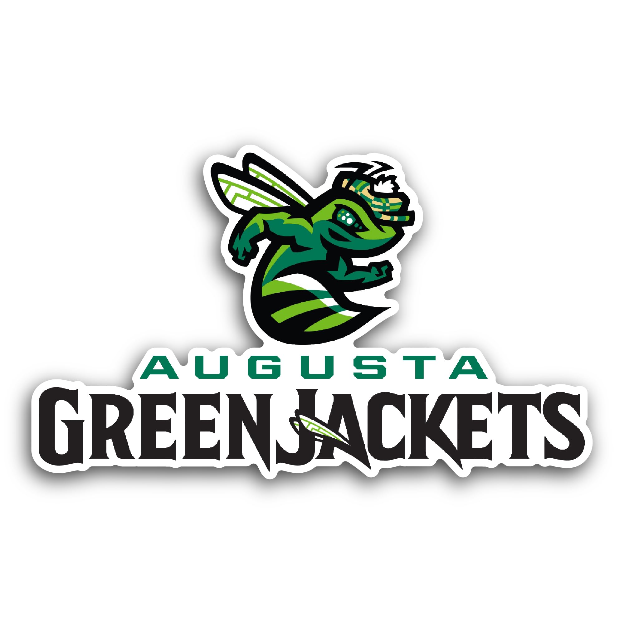 2 (Pieces) 3" and 5" Classic Rider Sticker, Waterproof Vinyl Decals for Many Purpose Like Cars, Truc