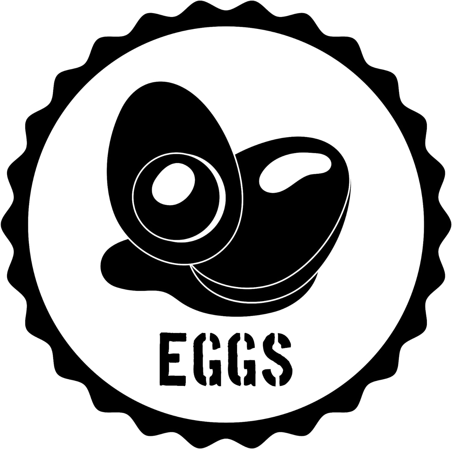 Inspirational Quote Eggs,Cute Stickers - Motivational Sticker - Vinyl Decal Motivation Stickers- 5" Vinyl Sticker Waterproof