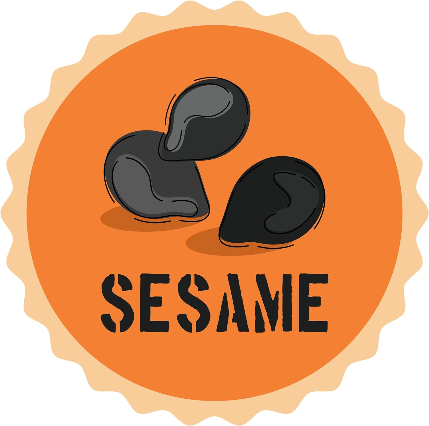 Inspirational Quote Sesame, Sticker Motivational Sticker Vinyl Decal Motivation Stickers- 5" Vinyl Sticker Waterproof