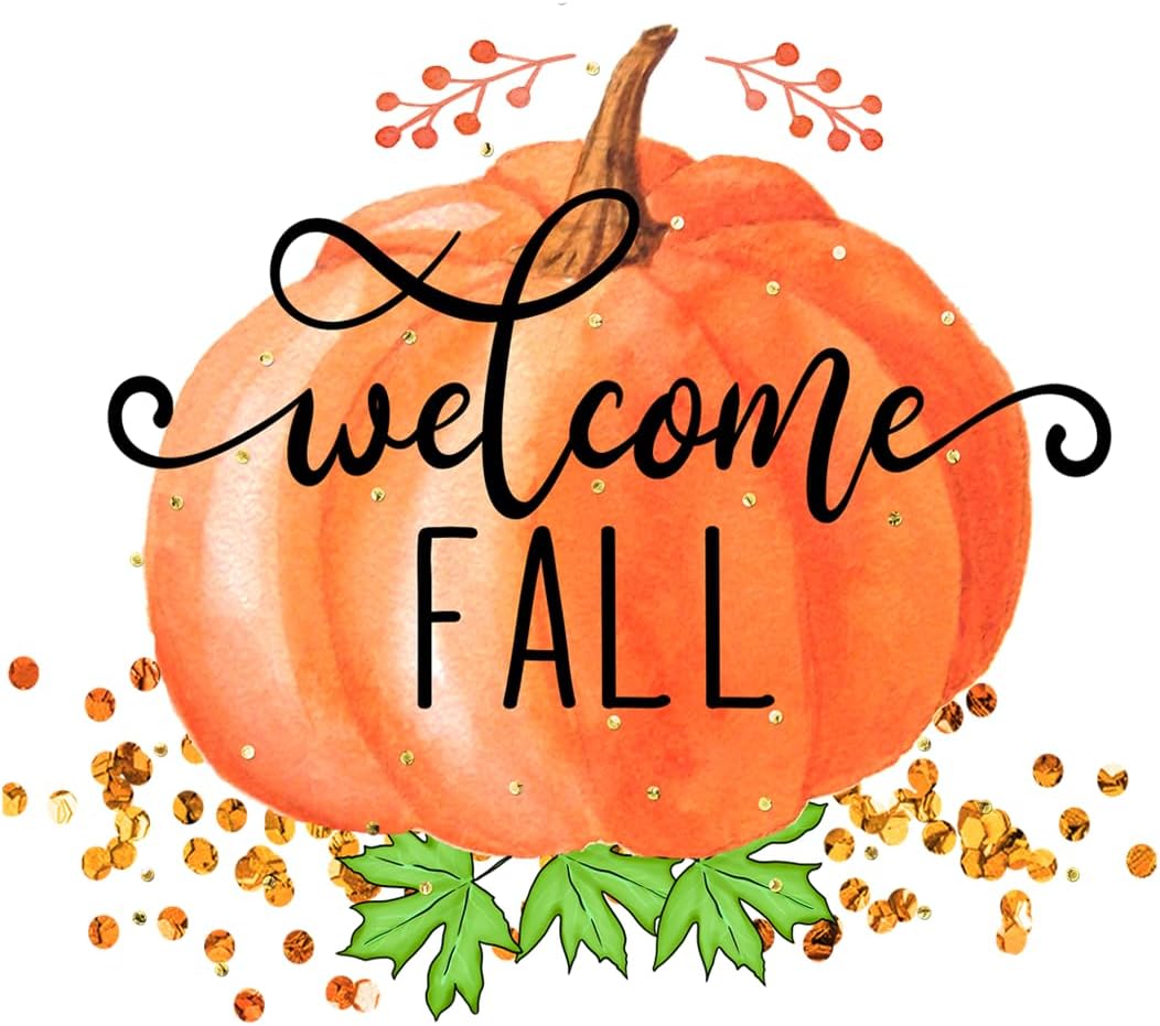Inspirational Quote Welcome Fall Motivational Sticker Vinyl Decal Motivation Stickers- 5" Vinyl Sticker Waterproof