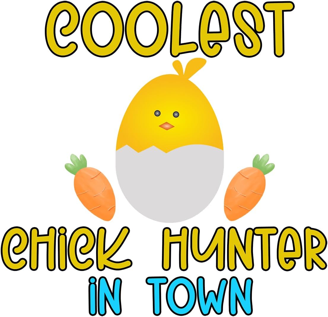 Inspirational Quote "Coolest Chick Hunter in Town" Motivational Sticker Vinyl Decal Motivation Stickers- 5" Vinyl Sticker Waterproof