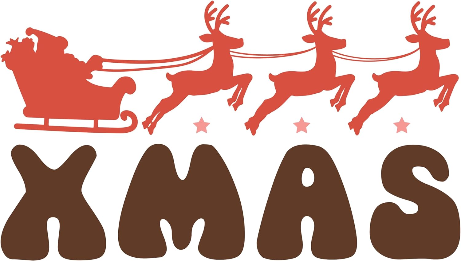 Inspirational Quote Santa Claus Sleigh Xmas Motivational Sticker Vinyl Decal Motivation Stickers- 5" Vinyl Sticker Waterproof