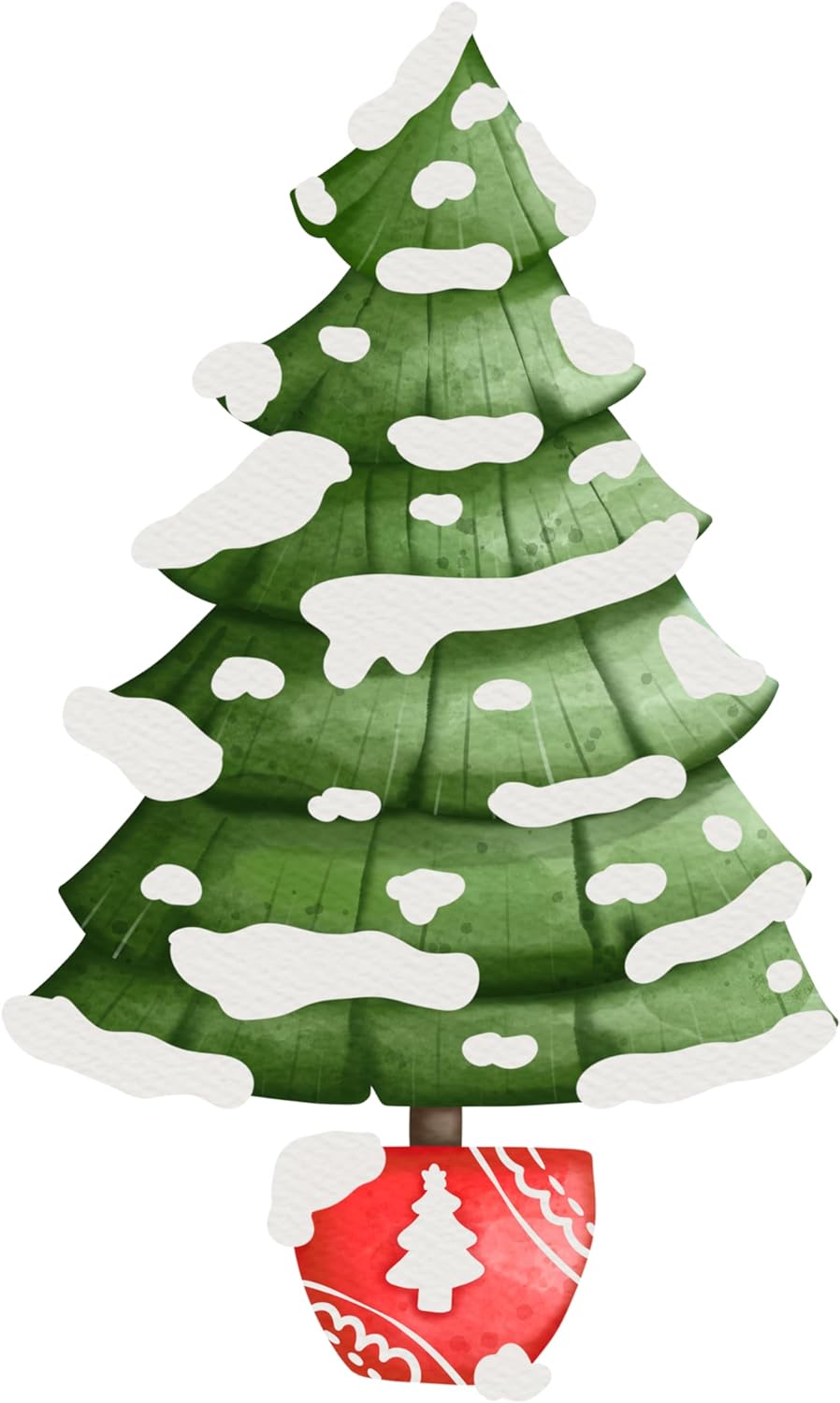 Inspirational Quote Xmas Tree Great Gift Motivational Sticker Vinyl Decal Motivation Stickers- 5" Vinyl Sticker Waterproof