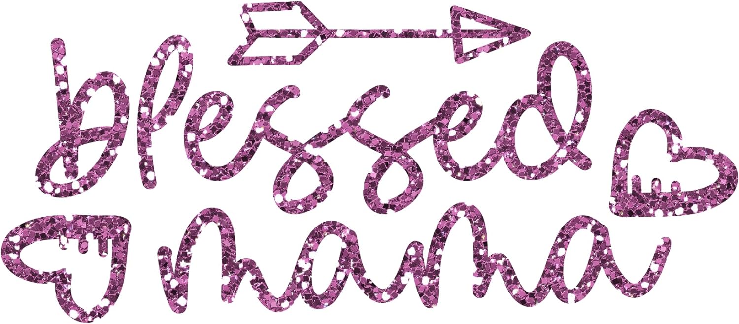 Inspirational Quote "Blessed Mama" Motivational Sticker Vinyl Decal Motivation Stickers- 5" Vinyl Sticker Waterproof