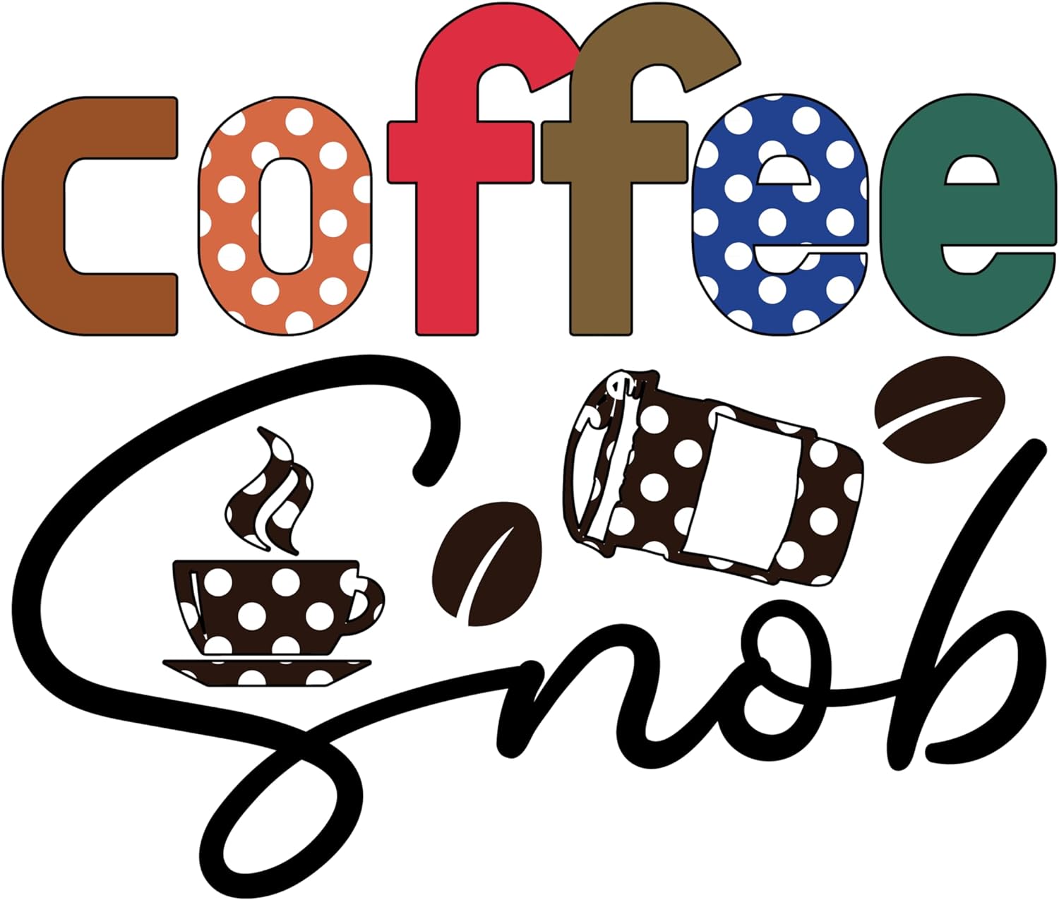 Inspirational Quote "Coffee Shop Beautiful Style" Motivational Sticker Vinyl Decal Motivation Stickers- 5" Vinyl Sticker Waterproof